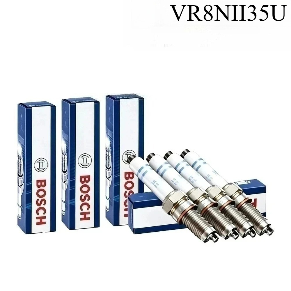 Bosch Spark Plug Iridium - Candela d'accensione originale Bosch VR8NII35U anti-olio,
