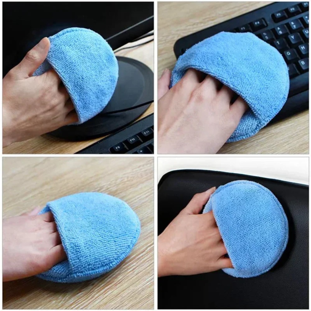 Wax Applicator Pad - KKJOY Cuscinetti rotondi in morbida schiuma