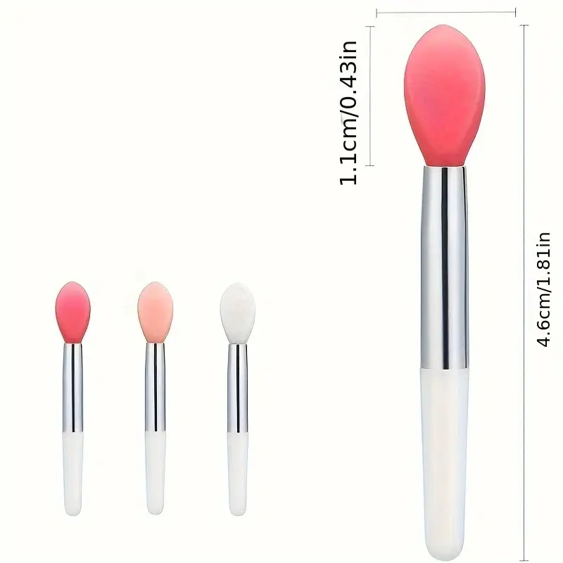 Set di 3 Pennelli Labbra in Si - Wax Applicator Pad recensione e prezzo