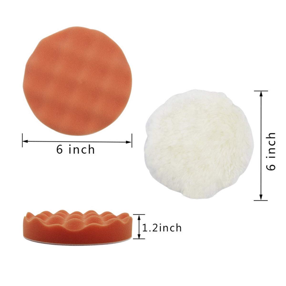 Tamponi per lucidatura in spug - Polish Pad Set Buffer recensione e prezzo