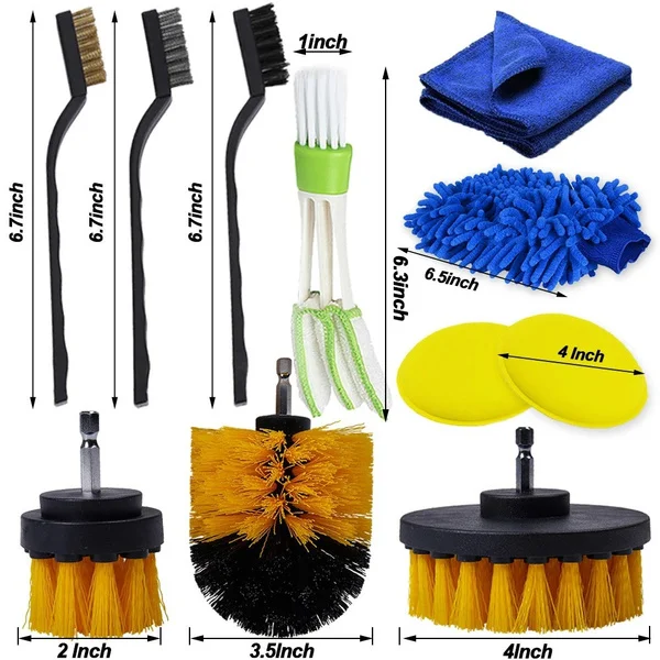 26/17/13/5Pcs Set di spazzole  - Interior Detailing Kit recensione e prezzo