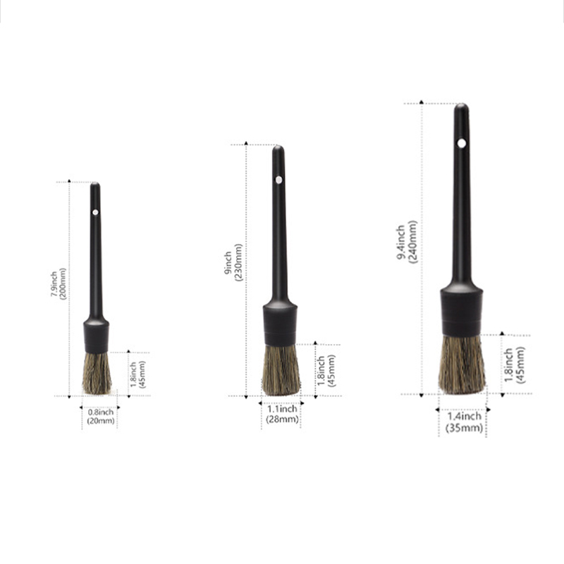 Set di 3 Spazzole per Dettagli - Interior Detailing Kit recensione e prezzo